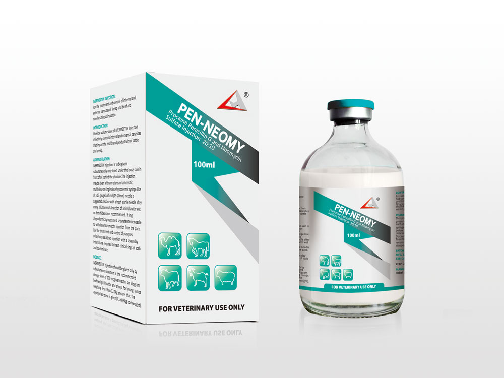 Wholesale Price China Closantel Sodium Injection 10% - Procaine Penicillin G and Neomycin Sulfate Injection 20:10 – Lihua