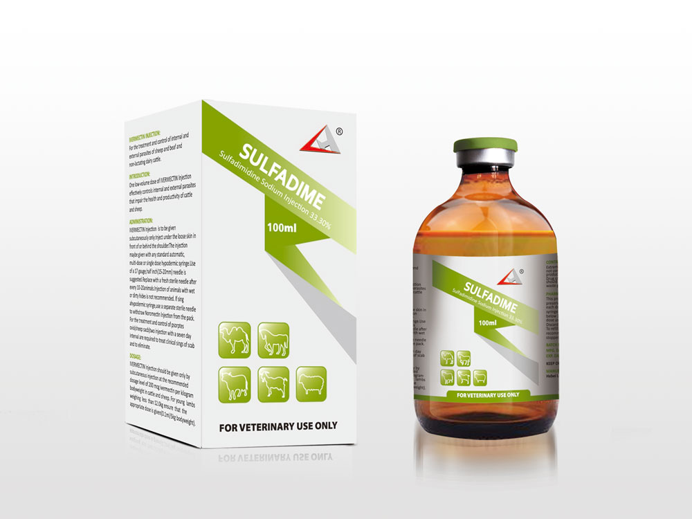 Personlized Products Iron Dextran Injection For Gamefowl - Sulfadimidine Sodium Injection 33.3% – Lihua